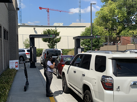 Drive thru line