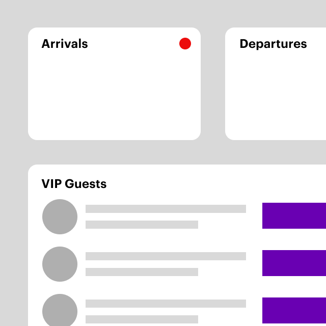Dashboard cards